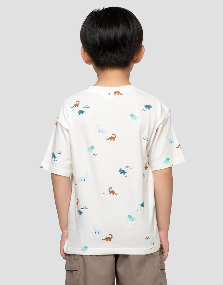 LITTLE M PRINT EPIC FRIENDS KAOS OVERSIZE ANAK LAKI-LAKI