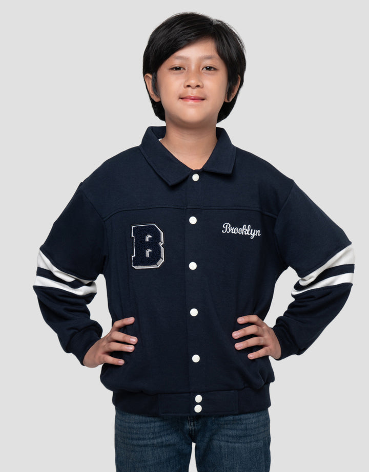 NEVADA BROOKLYN JAKET VARSITY ANAK LAKI-LAKI