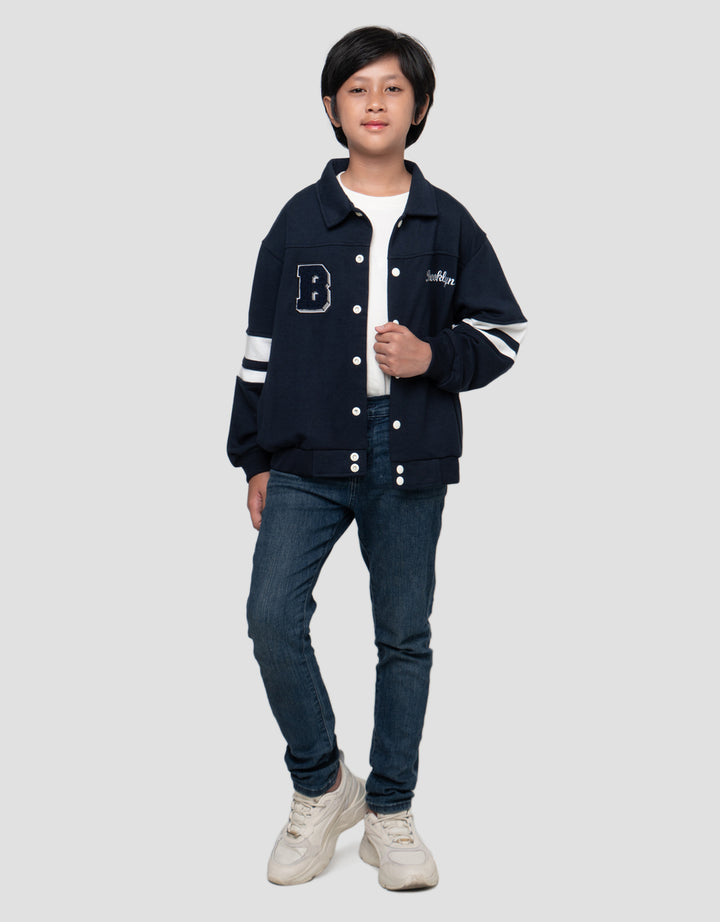 NEVADA BROOKLYN JAKET VARSITY ANAK LAKI-LAKI