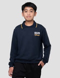 NEVADA COLLAR PRINT CITY SWEATER ANAK LAKI-LAKI