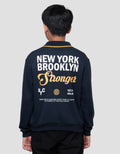 NEVADA COLLAR PRINT CITY SWEATER ANAK LAKI-LAKI