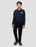 NEVADA COLLAR PRINT CITY SWEATER ANAK LAKI-LAKI