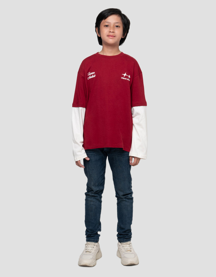 NEVADA URBAN STAGE KAOS LENGAN PANJANG ANAK LAKI-LAKI