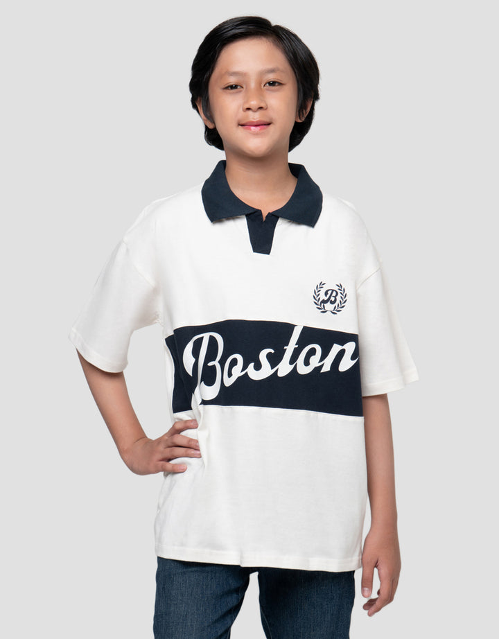 NEVADA BOSTON CITY KAOS POLO ANAK LAKI-LAKI