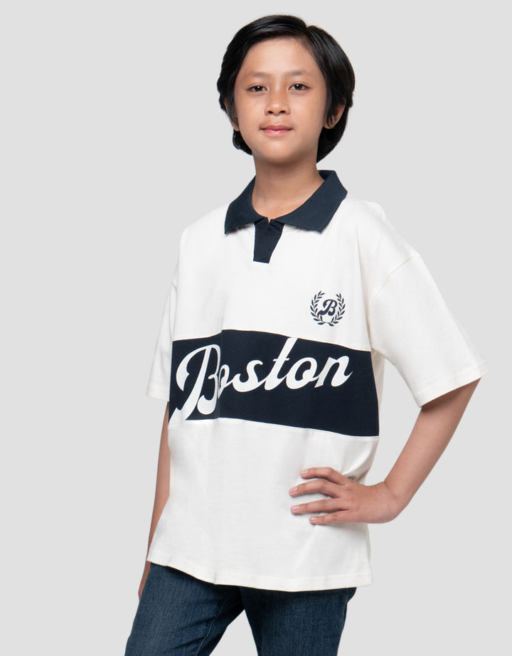 NEVADA BOSTON CITY KAOS POLO ANAK LAKI-LAKI