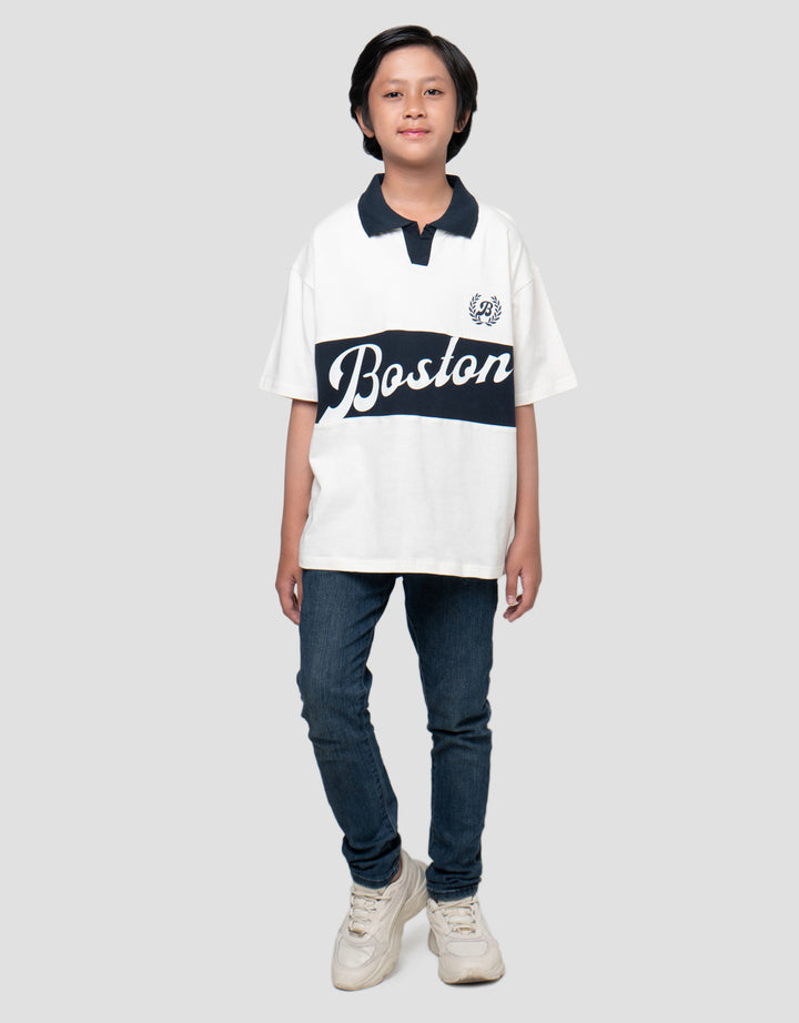 NEVADA BOSTON CITY KAOS POLO ANAK LAKI-LAKI
