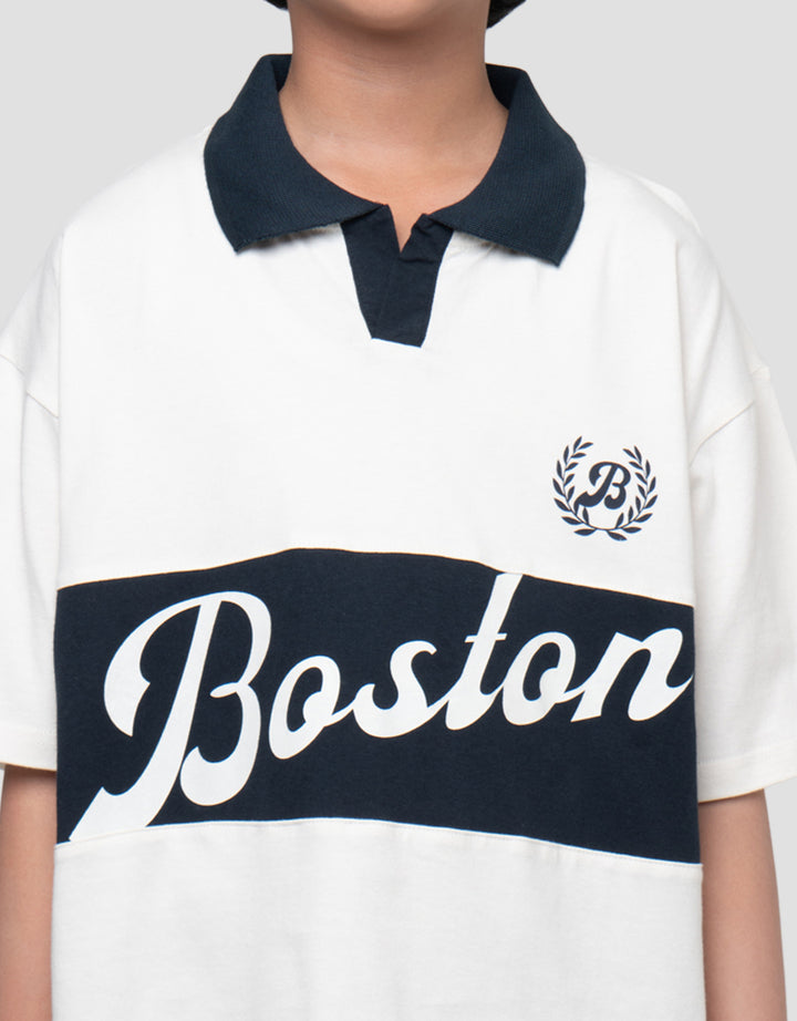 NEVADA BOSTON CITY KAOS POLO ANAK LAKI-LAKI