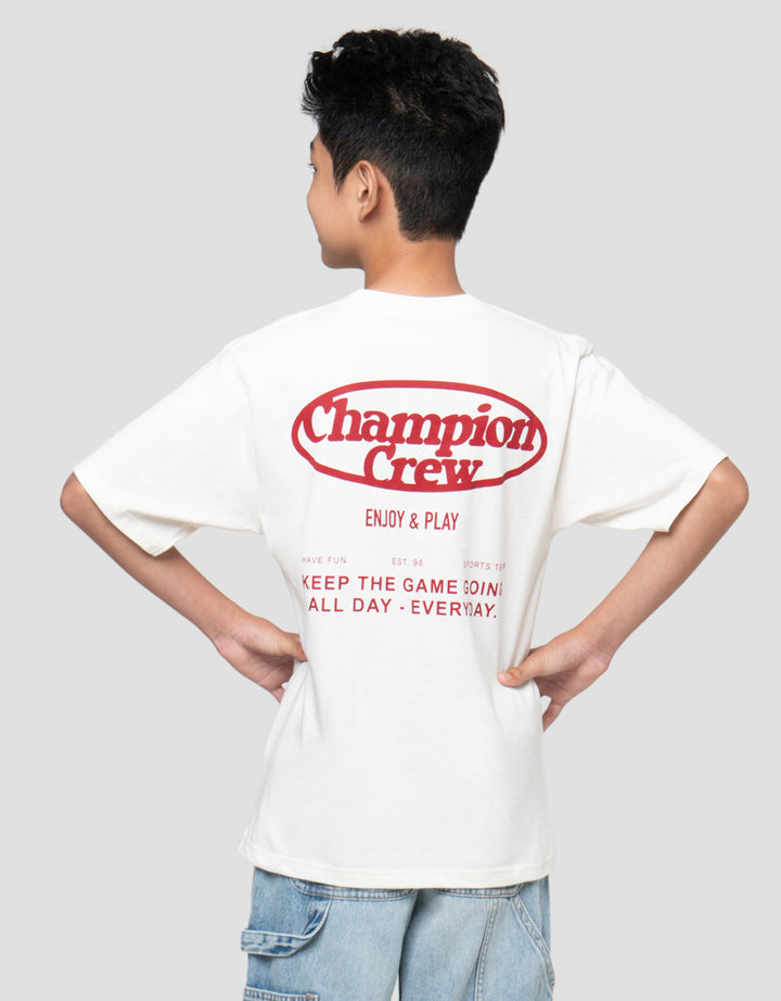 NEVADA BOTH SIDED PRINT WORDING KAOS ANAK LAKI-LAKI