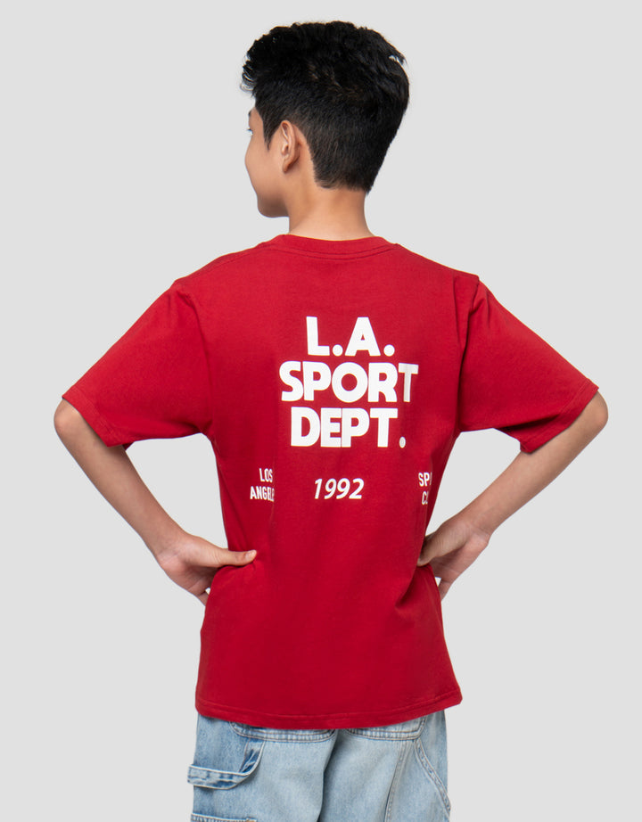 NEVADA BOTH SIDED PRINT CITY KAOS ANAK LAKI-LAKI