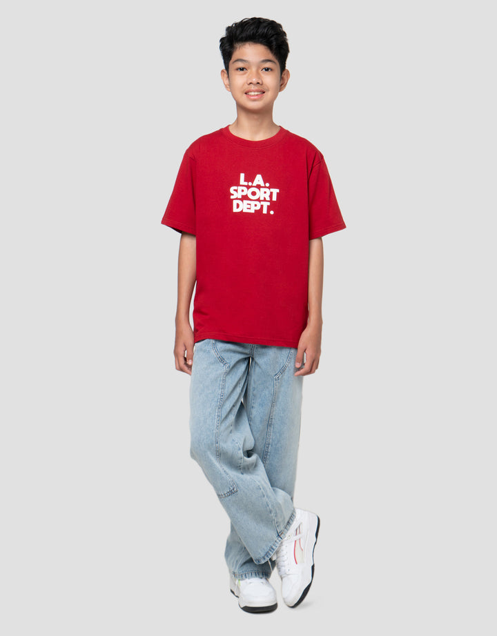 NEVADA BOTH SIDED PRINT CITY KAOS ANAK LAKI-LAKI