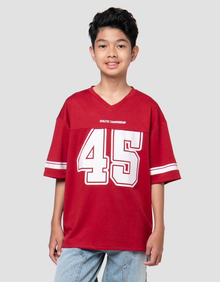 NEVADA PRINT NUMBER KAOS OVERSIZE ANAK LAKI-LAKI