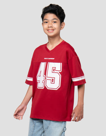 NEVADA PRINT NUMBER KAOS OVERSIZE ANAK LAKI-LAKI