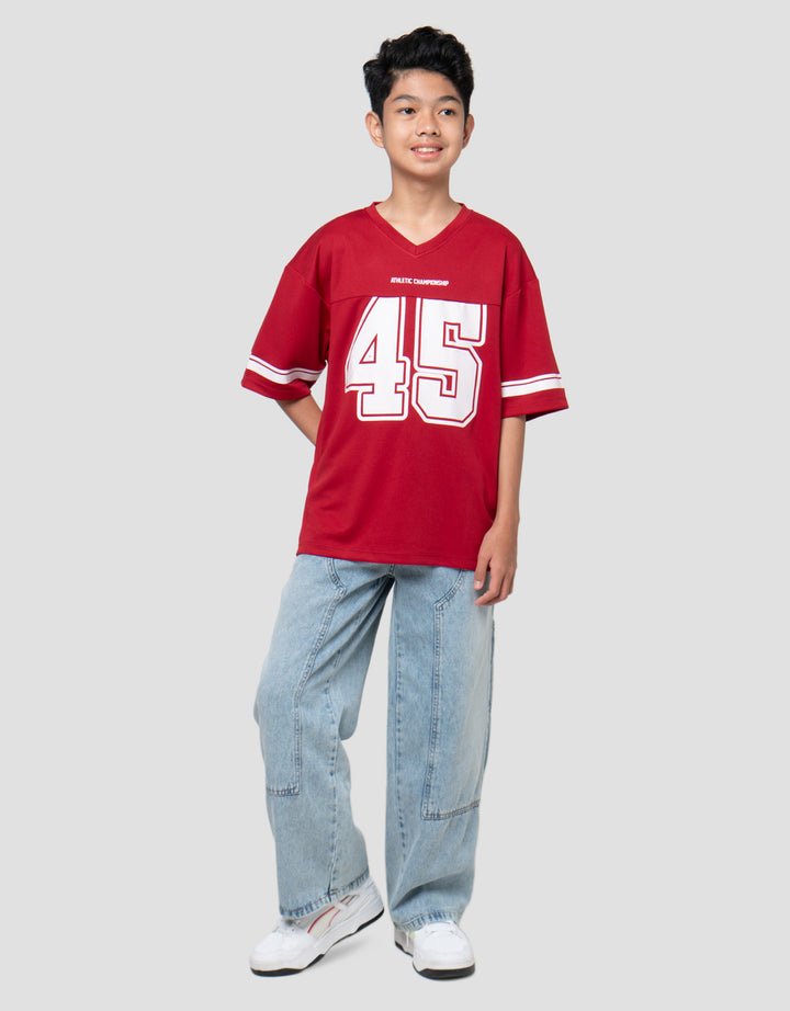 NEVADA PRINT NUMBER KAOS OVERSIZE ANAK LAKI-LAKI