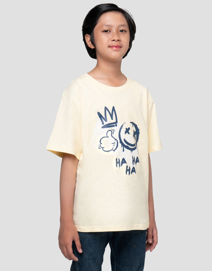 NEVADA GRAFITI BUBBLE LAUGH KAOS ANAK LAKI-LAKI