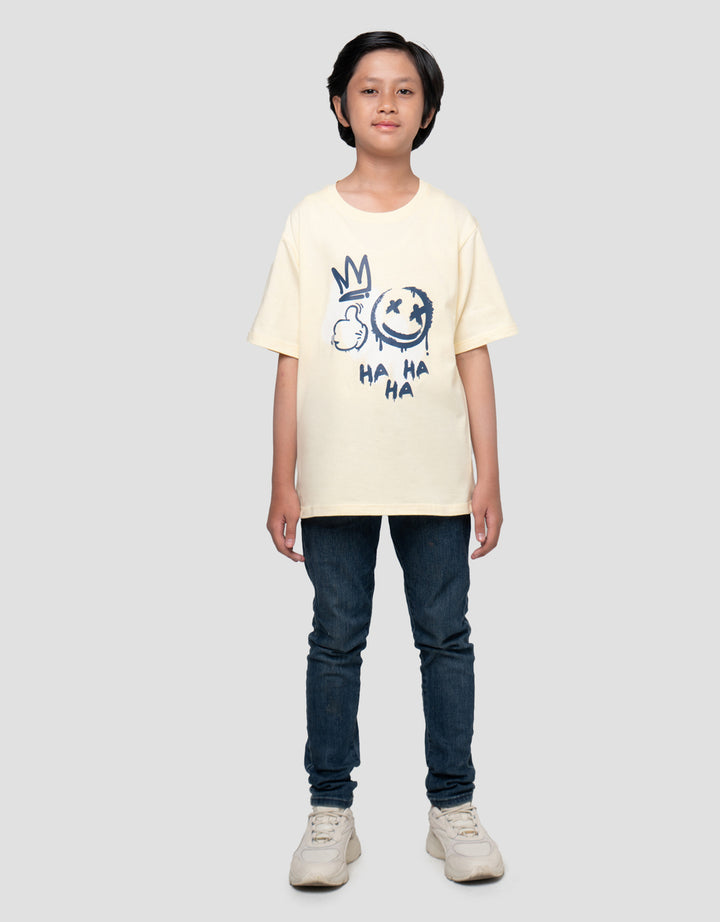 NEVADA GRAFITI BUBBLE LAUGH KAOS ANAK LAKI-LAKI