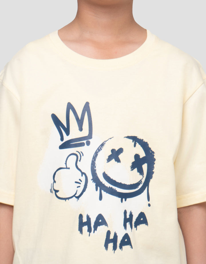 NEVADA GRAFITI BUBBLE LAUGH KAOS ANAK LAKI-LAKI
