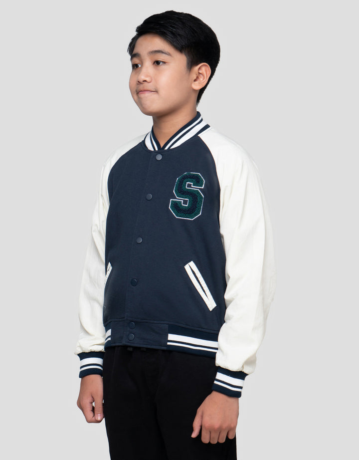 NEVADA PARACHUTE PATCH JAKET VARSITY ANAK LAKI-LAKI