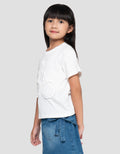 LITTLE M CHERRY APLIKASI KAOS ANAK PEREMPUAN