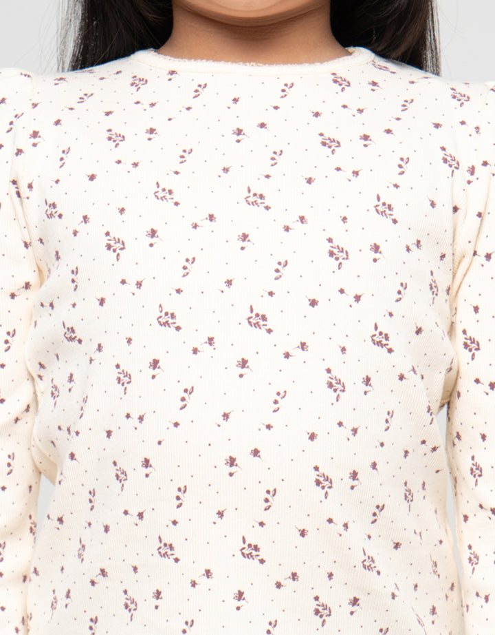 LITTLE M FLOWER KAOS ANAK PEREMPUAN