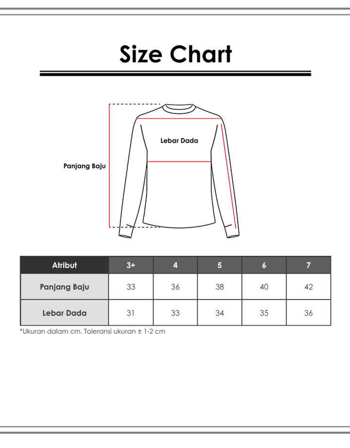 LITTLE M KANTONG SWEATER OVERSIZE ANAK PEREMPUAN