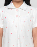 LITTLE M FLOWER MIDI DRESS POLO ANAK PEREMPUAN