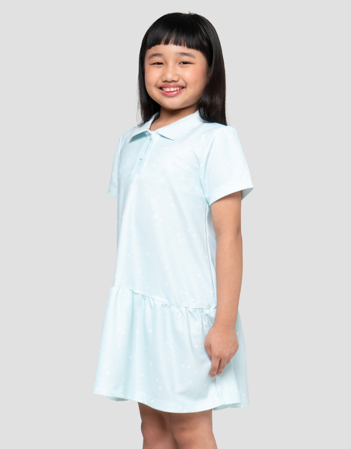 LITTLE M HEART DRESS ANAK PEREMPUAN