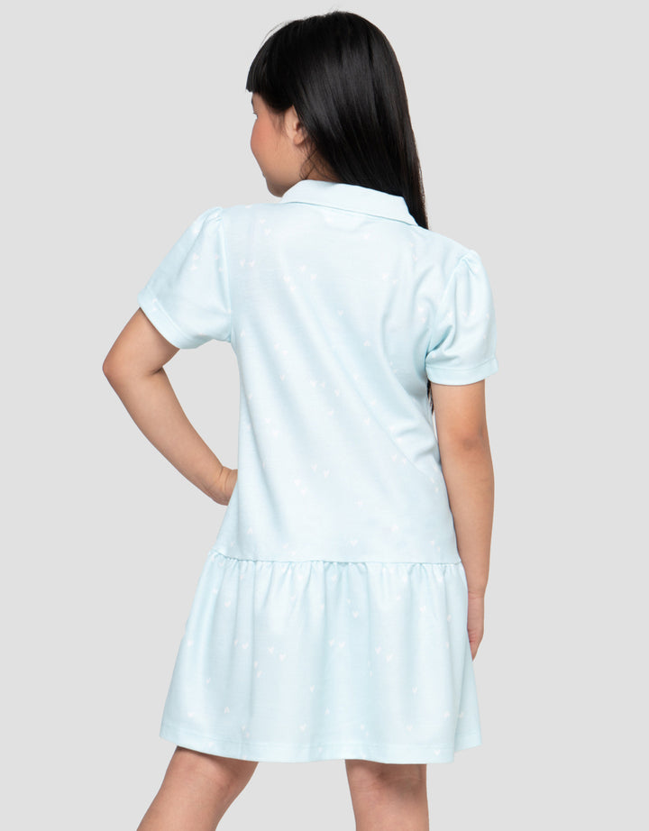LITTLE M HEART DRESS ANAK PEREMPUAN