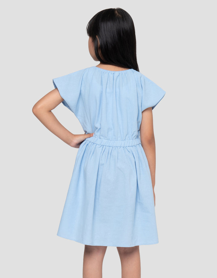 LITTLE M PITA MIDI DRESS ANAK PEREMPUAN