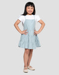 LITTLE M 2 PCS KNIT TIER DRESS ANAK PEREMPUAN