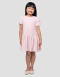 LITTLE M BALOON SLEEVE MIDI DRESS ANAK PEREMPUAN
