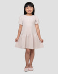 LITTLE M BALOON SLEEVE MIDI DRESS ANAK PEREMPUAN