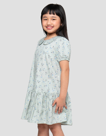 LITTLE M FLOWER DRESS ANAK PEREMPUAN