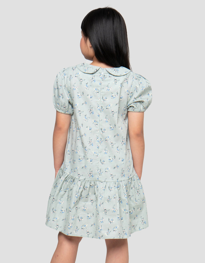 LITTLE M FLOWER DRESS ANAK PEREMPUAN