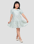 LITTLE M FLOWER DRESS ANAK PEREMPUAN