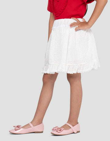 LITTLE M WITH PITA LACE SKORT ANAK PEREMPUAN