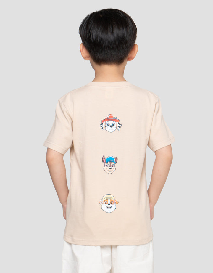 Character Paw Patrol Teams Super Print Kaos Anak Laki-laki