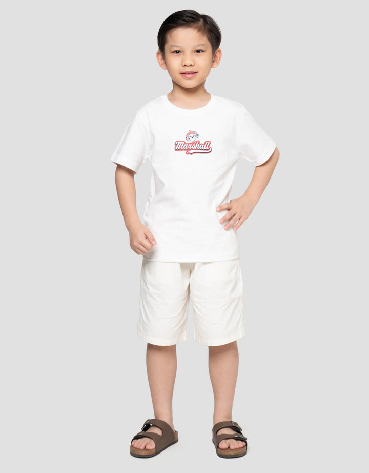 Character Paw Marshall Paw Print Kaos Anak Laki-laki