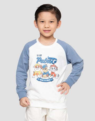 CHARACTER PAW TEAMS PRINT KAOS ANAK LAKI-LAKI
