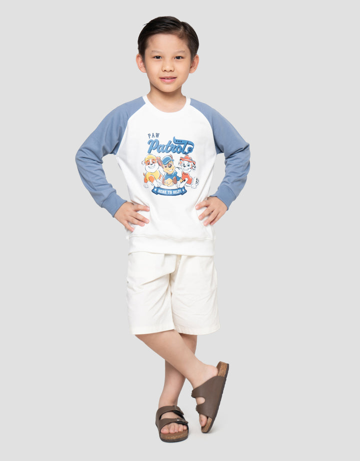 CHARACTER PAW TEAMS PRINT KAOS ANAK LAKI-LAKI