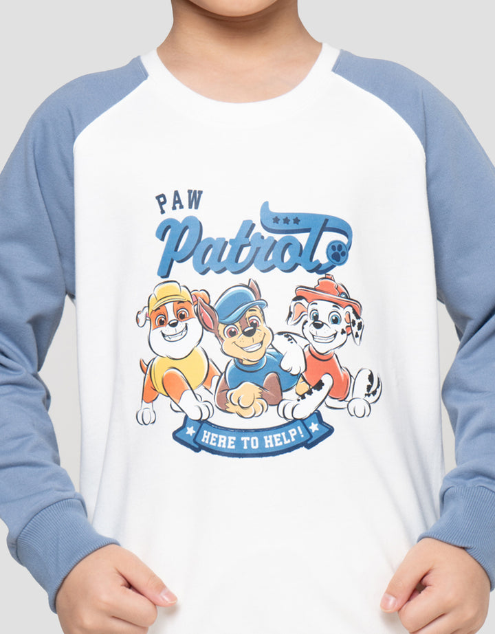 CHARACTER PAW TEAMS PRINT KAOS ANAK LAKI-LAKI