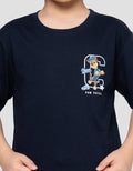 Character Paw Brave Print Kaos Anak Laki-laki