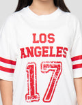 NEVADA LOS ANGELES 17 KAOS OVERSIZE ANAK PEREMPUAN