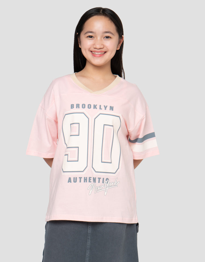 NEVADA BROOKLYN KAOS OVERSIZE ANAK PEREMPUAN