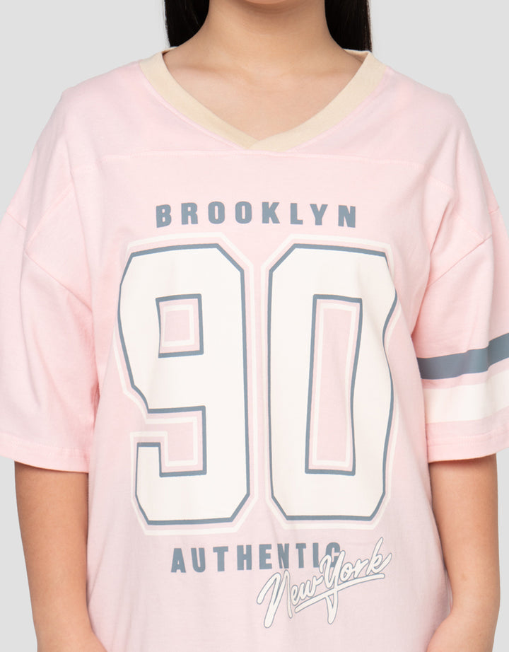NEVADA BROOKLYN KAOS OVERSIZE ANAK PEREMPUAN
