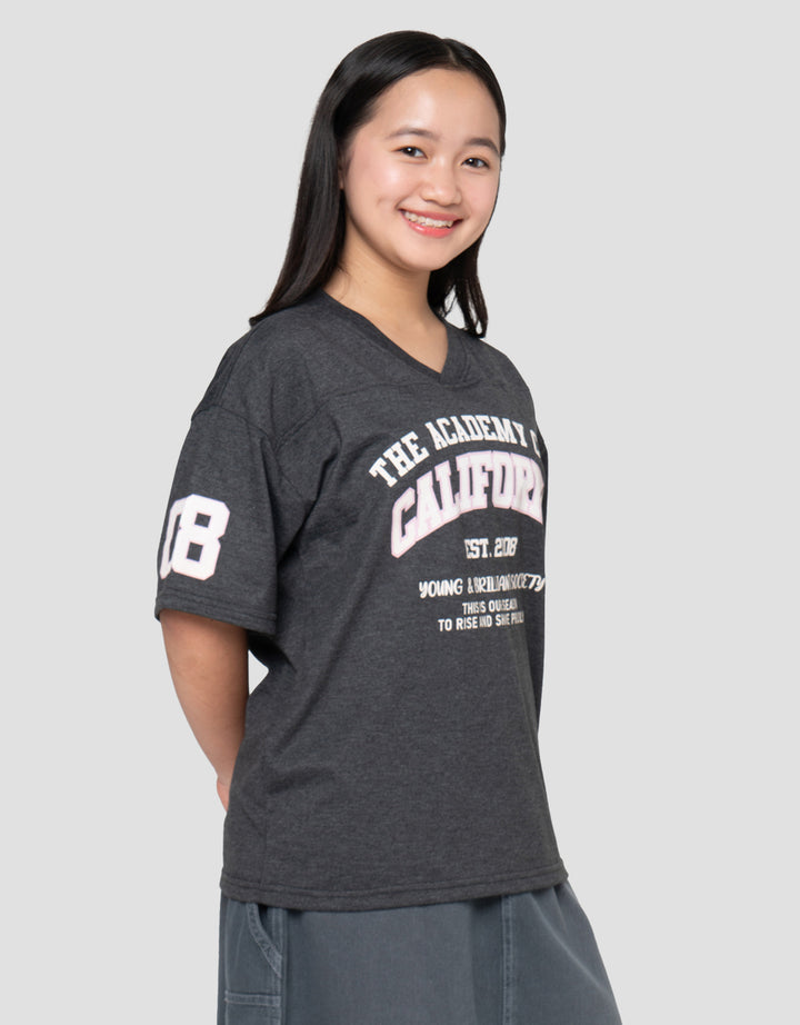 NEVADA ACADEMY MICHIGAN KAOS OVERSIZE ANAK PEREMPUAN