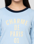 NEVADA RIB CHARME DE PARIS KAOS ANAK PEREMPUAN