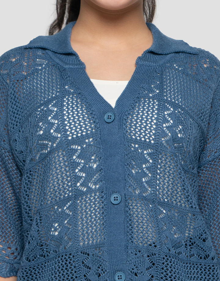 NEVADA WITH V COLLAR CARDIGAN ANAK PEREMPUAN
