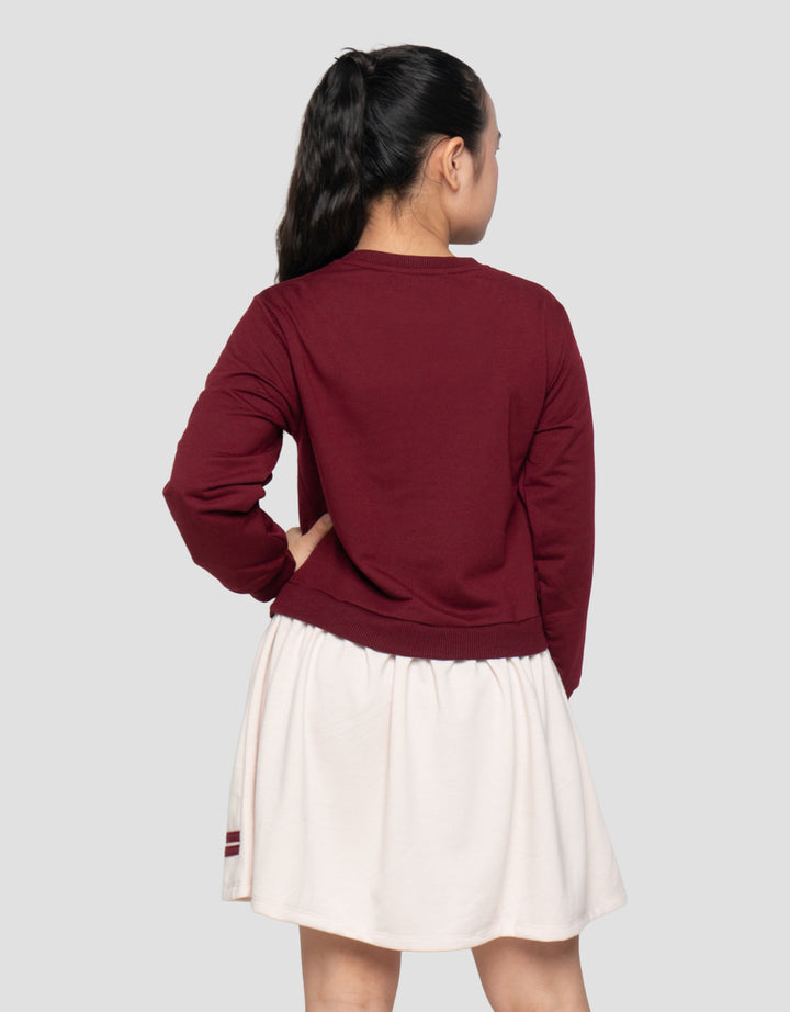 NEVADA BORDIR BEAR MIDI DRESS ANAK PEREMPUAN