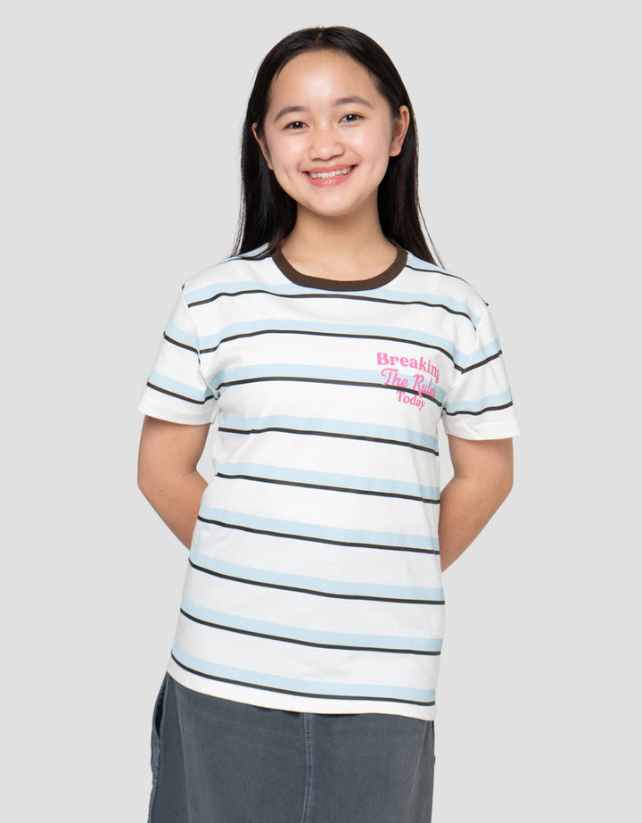 NEVADA WORD BRO 1 KAOS ANAK PEREMPUAN