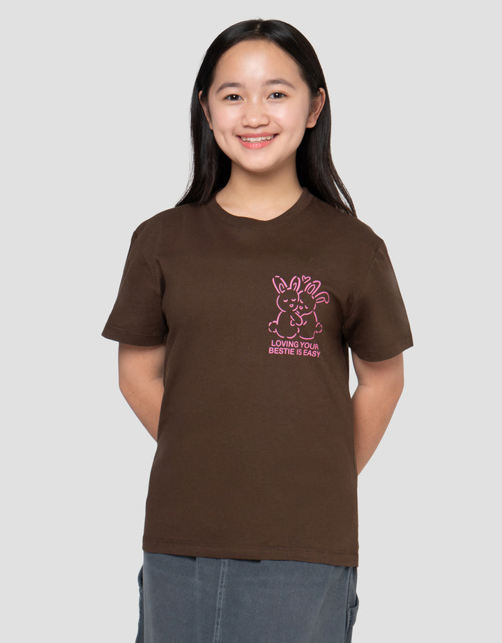 NEVADA WORD BRO 3 KAOS ANAK PEREMPUAN